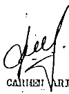 Firma de Hugo Arias González