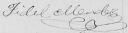 Firma de Fidel Méndez