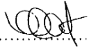 Firma de Mario Arenas Lizana