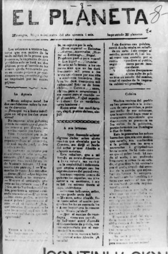 Portada de El Planeta