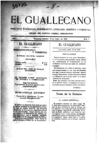 Portada de El Guallecano