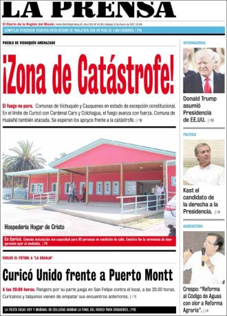 Portada de La Prensa