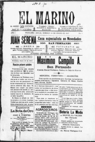 Portada de El Marino