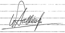 Firma de Washington Saldías González