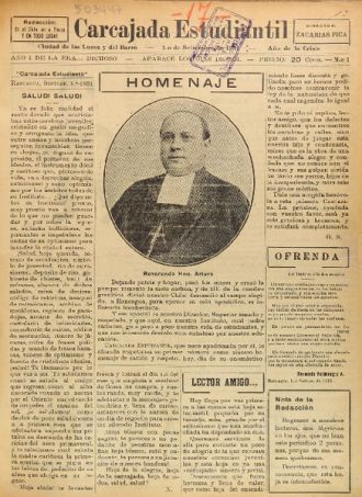 Portada de Carcajada Estudiantil